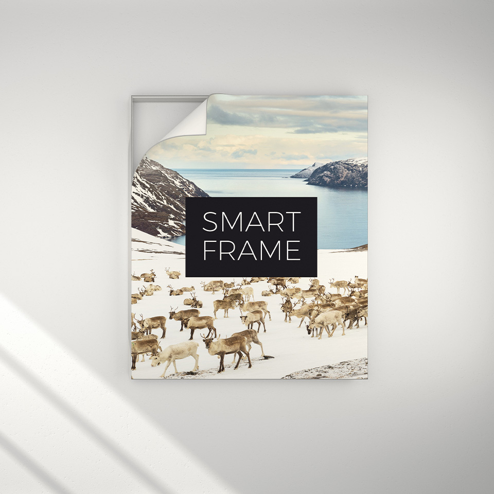 Textile Frame – rama ścienna z tkaniną SEG