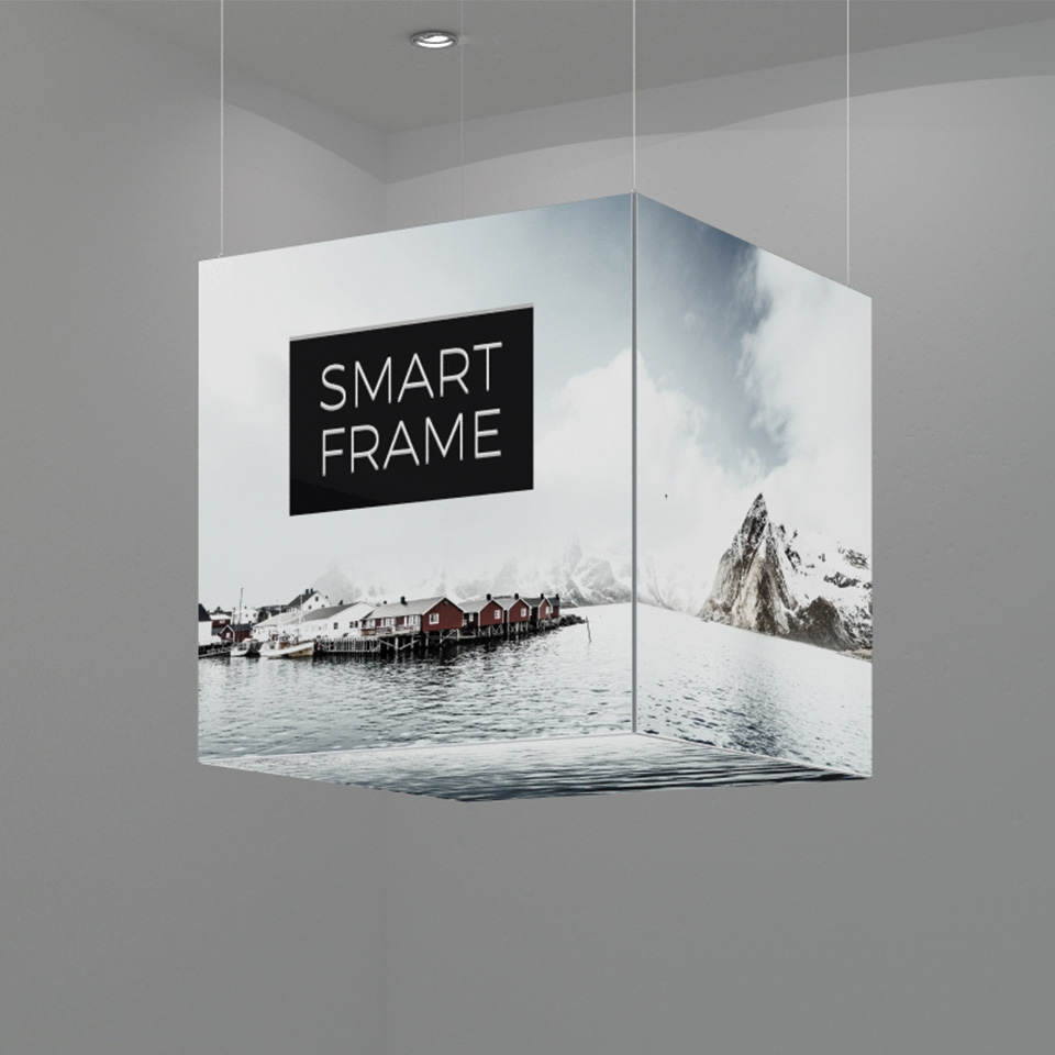 Textile Frame – element podwieszany