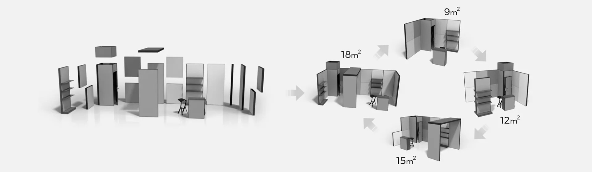 Modularico – jedno stoisko na wiele targów